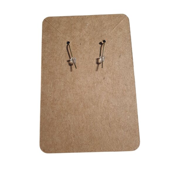 Women Teardrop Dangle Earrings Beaded Design Lightweight Bali Beach Hook Back - Picture 4 of 4